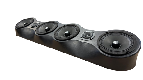 (4) Orion CM654 250W & (2) XTW350NE Speaker Rack Bundle w/ Optional LEDs Orion