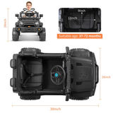 Coche Eléctrico para Niños con Control Remoto para Jugar y Manejar
