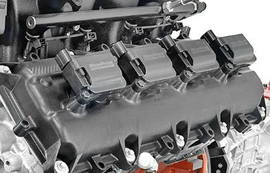 Gen III Hemi Compatible Ignition Coil - 2006+ - Pack of 8 - Ignition Coil Pack, Coil-On-Plug, Epoxy Coil, Black, Chrysler, Dodge, Ram, Hemi