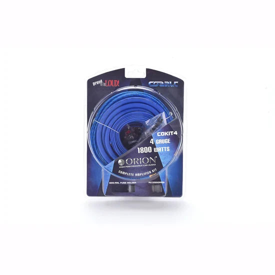 Orion COKIT4 Complete 4 Gauge Amplifier Kit Orion
