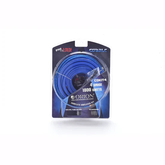 Orion COKIT4 Complete 4 Gauge Amplifier Kit Orion
