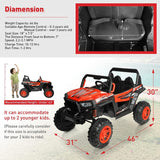 COLOR TREE 12V Electric Ride-On Truck with RC Control, Music & Lights - Perfect Gift for Kids