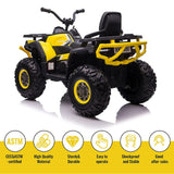 COLOR TREE 12V Kids Electric Quad ATV with Music Player - Supports up to 110lbs