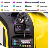 COLOR TREE 12V Kids Electric Quad ATV with Music Player - Supports up to 110lbs
