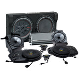Kicker Plug & Play Full System 5-Channel, 8-Speakers CS, Sub Bundle  | '18- '23 JL Wrangler/ '20- '23 JT Gladiator