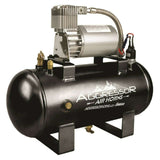 Aggressor Trainhorn 1.5 PSI 3 Tone Steel Black Omega