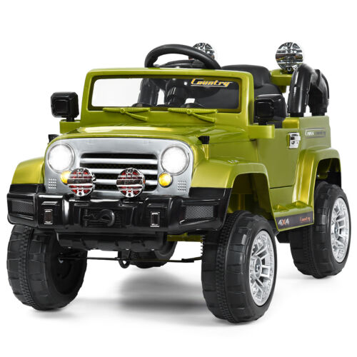 Costway 12V MP3 Kids Ride On Truck Car with RC Remote and Light - Perfect Christmas Gift!