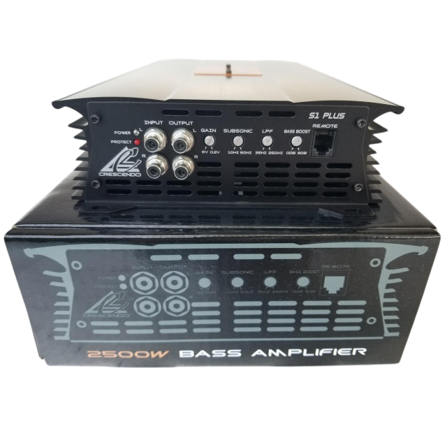 Crescendo Audio Symphony S1 Plus 2500W RMS Monoblock Amplifier Crescendo Audio