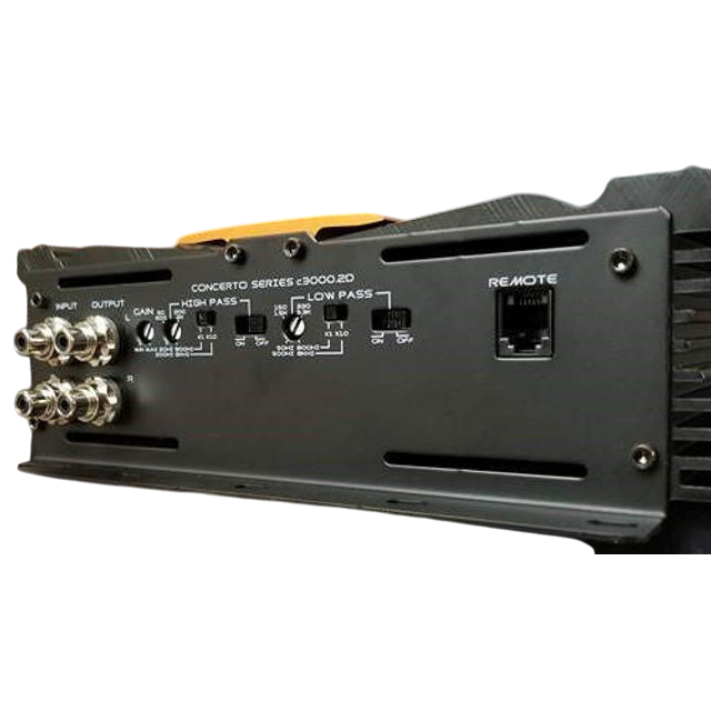 Crescendo Audio Concerto C3000.2D 3080W 2-Channel Amplifier Crescendo Audio