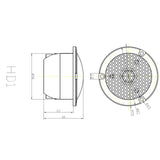 Crescendo Audio HD-1 Supertweeter 4-Ohm (Single) Crescendo Audio