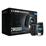 Compustar CS2WQ900-AS 2-Way Remote Start Alarm Bundle with LCD Remote