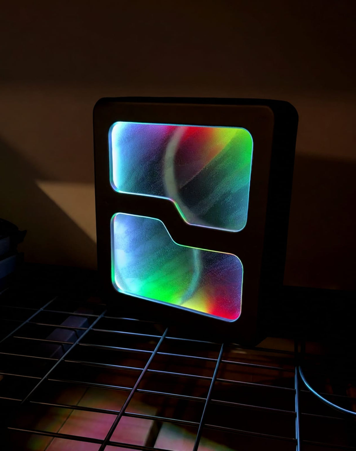 LED RGB Insert Cup Holder Panel for Various Chevy/GMC Models Moon Car Stereo