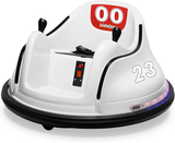 Customizable 6V Electric Bumper Car for Kids & Toddlers 1.5-5 Years Old with DIY Sticker Kit