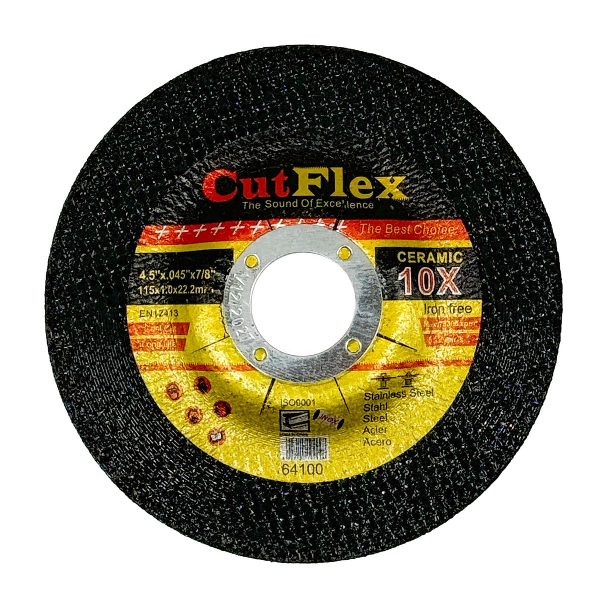 Cut Off Wheel 4.5" X .045" x 7/8" Type 1 - 25 Pack
