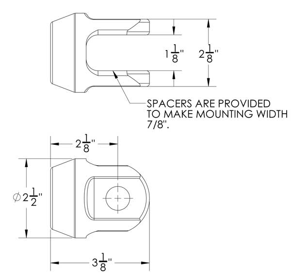 Double Ended Ram Clevis Kit