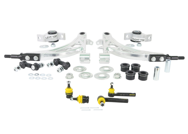 Kit de bras de suspension inférieur avant Whiteline 02-07 Subaru Impreza WRX