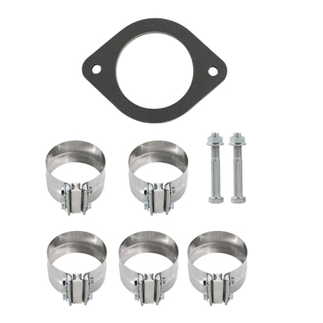 TruckTok 2011-2022 6.7L Ford Powerstroke 4" Dp-Back DPF Delete Pipe (With Muffler) TruckTok