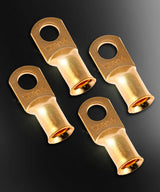 DS18 1/0-Ga Copper Ring Terminals Pack of 10
