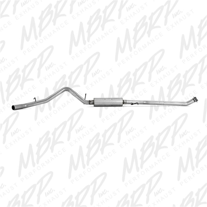 Échappement simple face AL P Series pour Chev/GMC 1500 Classic 4.8/5.3L EC/CC-SB Cat Back 2003-2007