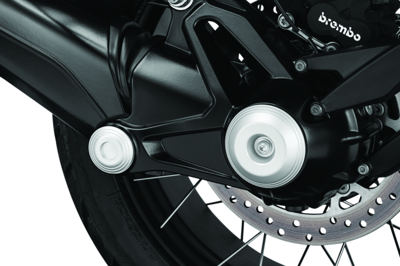 Curseurs d'essieu arrière Kuryakyn Lodestar - BMW - Argent