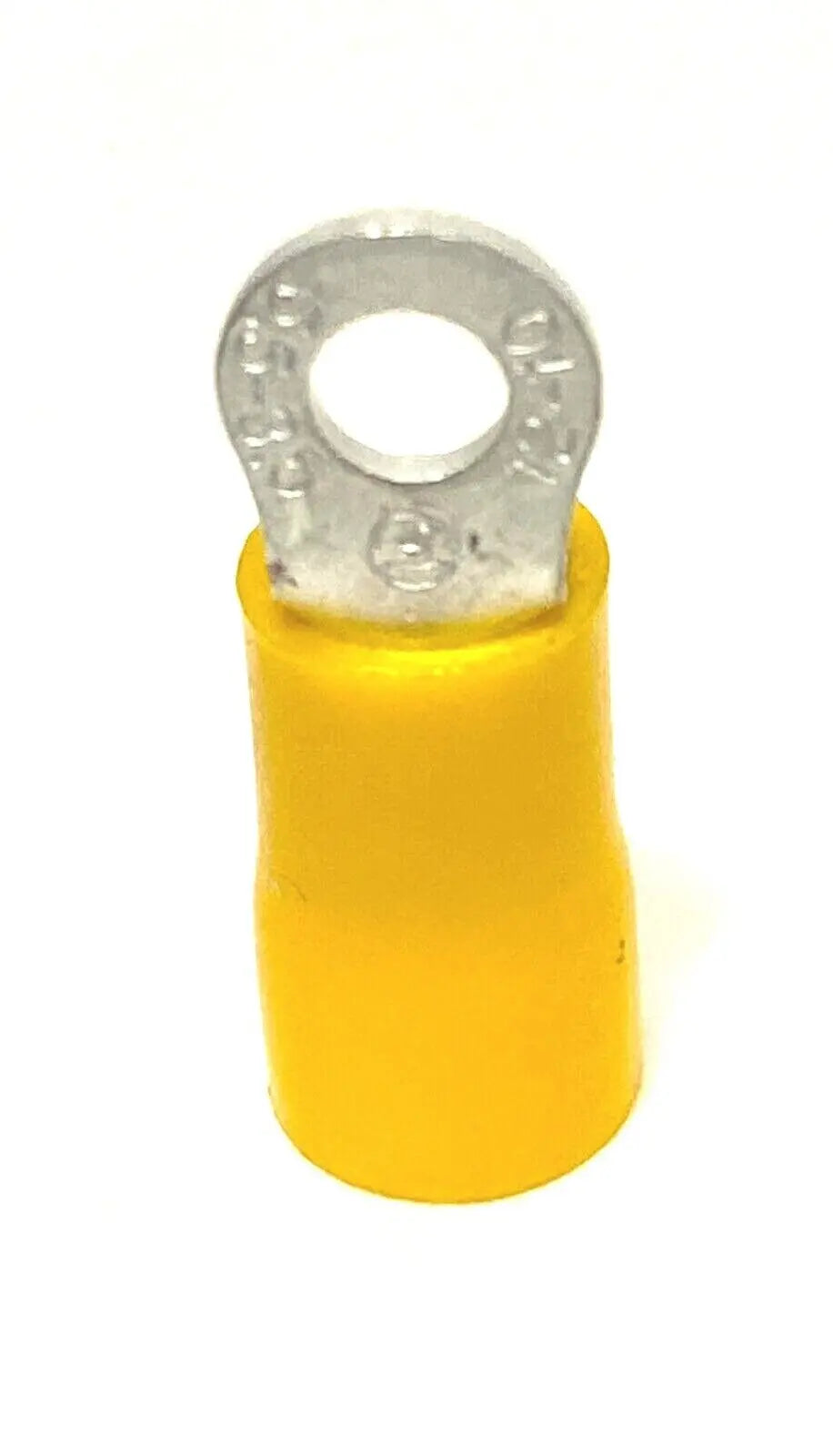 12-10 VINYL RING TERMINAL ELECTRICAL CONNECTOR YELLOW YOU CHOOSE SIZE ACDCWIREANDSUPPLY