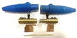 Hubbell SERIES 16 SINGLE POLE DEVICE (CAMLOCK) HBL300FBL, HBL300MBL BLUE Pair Hubbell