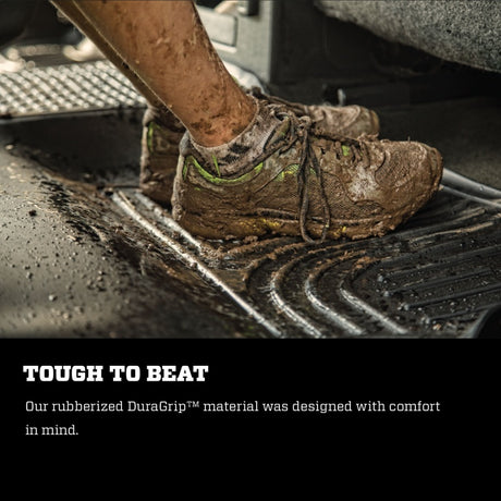 Revêtement de sol noir pour 2e siège Husky Liners 2014 Toyota Tundra Crew Cab / Ext Cab X-Act Contour