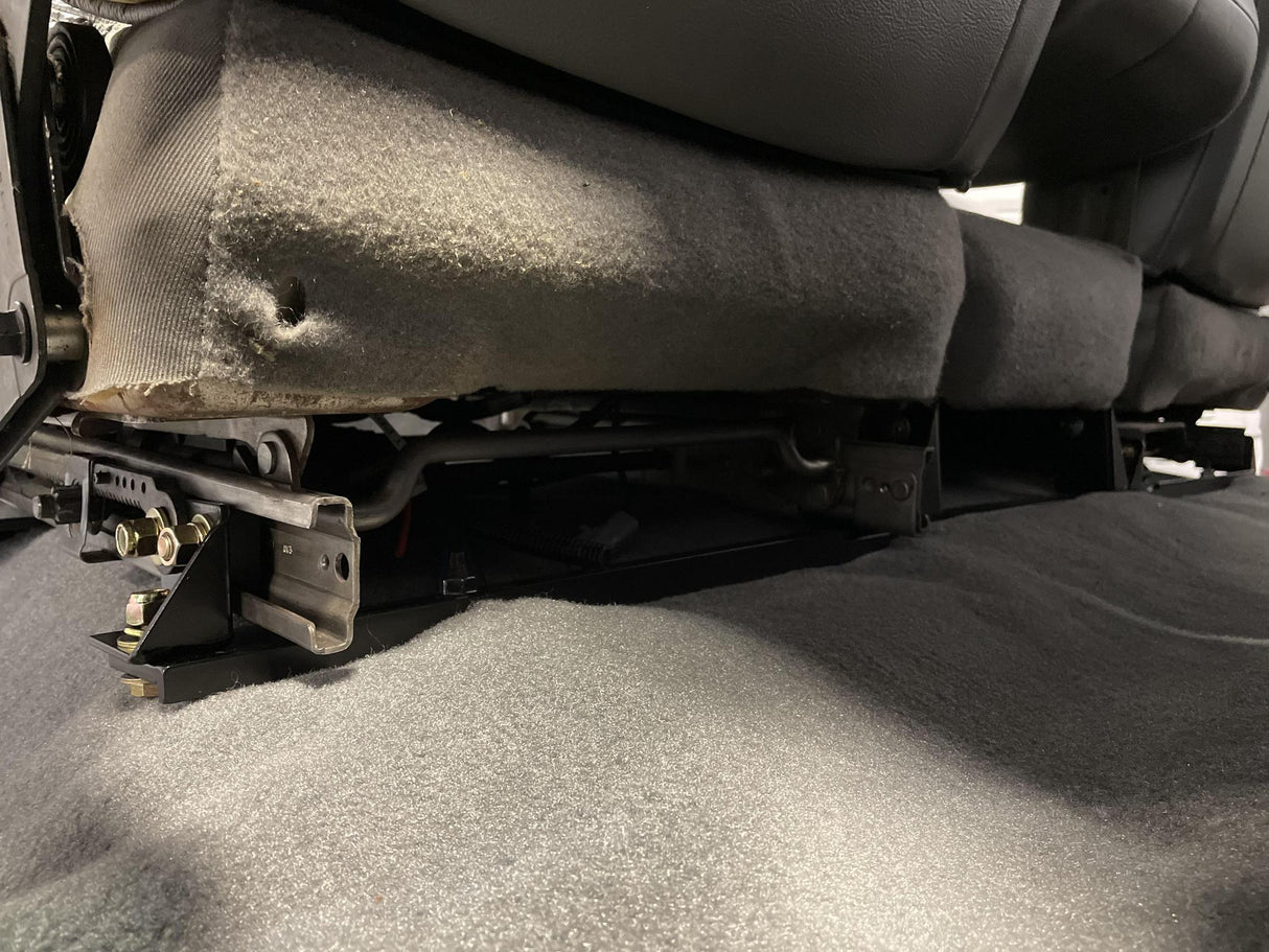 OBS Solutions 1999-2010 Superduty Seat Bracket Conversion Kit - 1980-1997 Ford F-Series OBS Solutions LLC