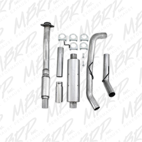 Système d'échappement en aluminium à sortie simple côté Cat Back MBRP 11-12 Ford F150 3 pouces