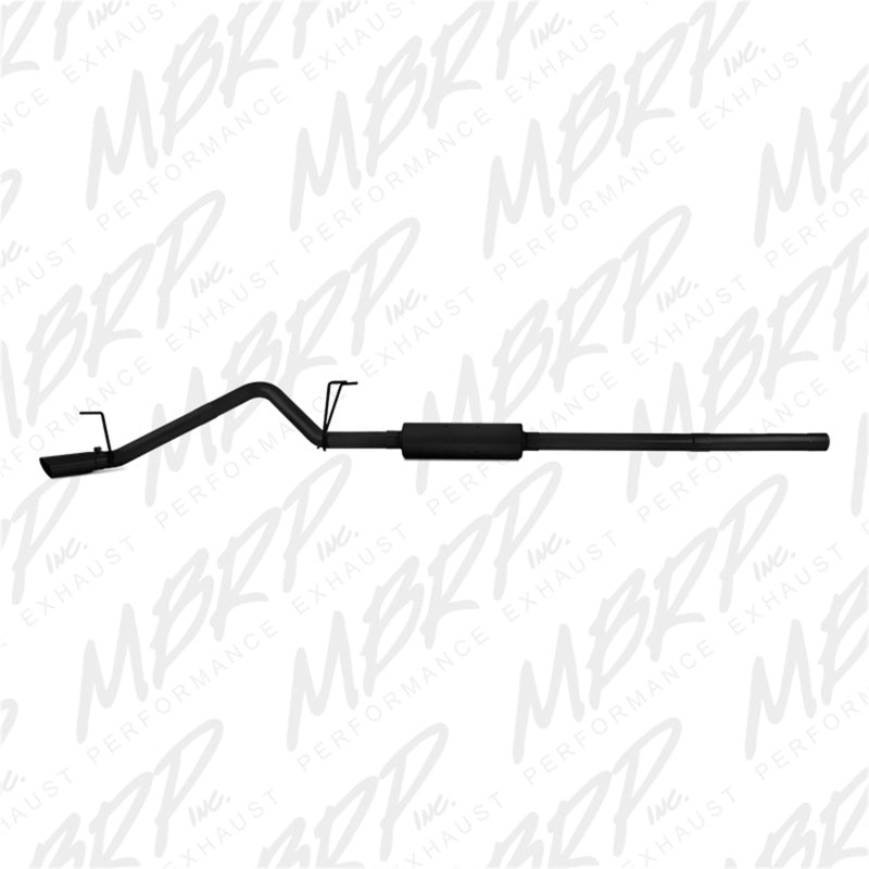 MBRP 09-14 Dodge Ram 1500 5,7 L Cat-Back simple face AL - Noir