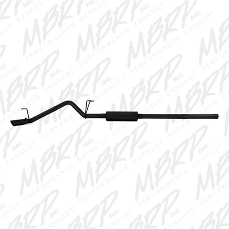 MBRP 09-14 Dodge Ram 1500 5,7 L Cat-Back simple face AL - Noir