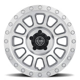 ICON Hulse 17 X 8.5 6 X 5.5 25mm Offset 5.75in BS Silver Machined