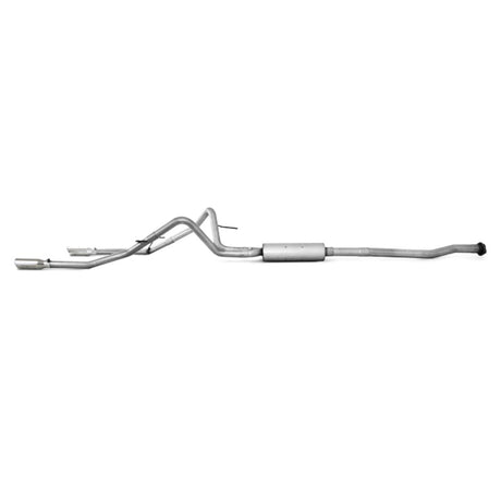Système d'échappement arrière double avec catalyseur de 2,5 pouces MBRP 11-12 Ford F-150 V6 Ecoboost en aluminium