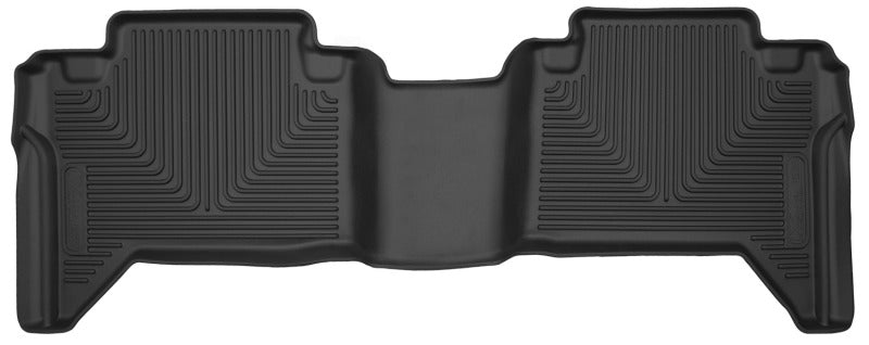 Revêtement de sol noir pour 2e siège Husky Liners 05-14 Toyota Tacoma Crew Cab Pickup X-Act Contour