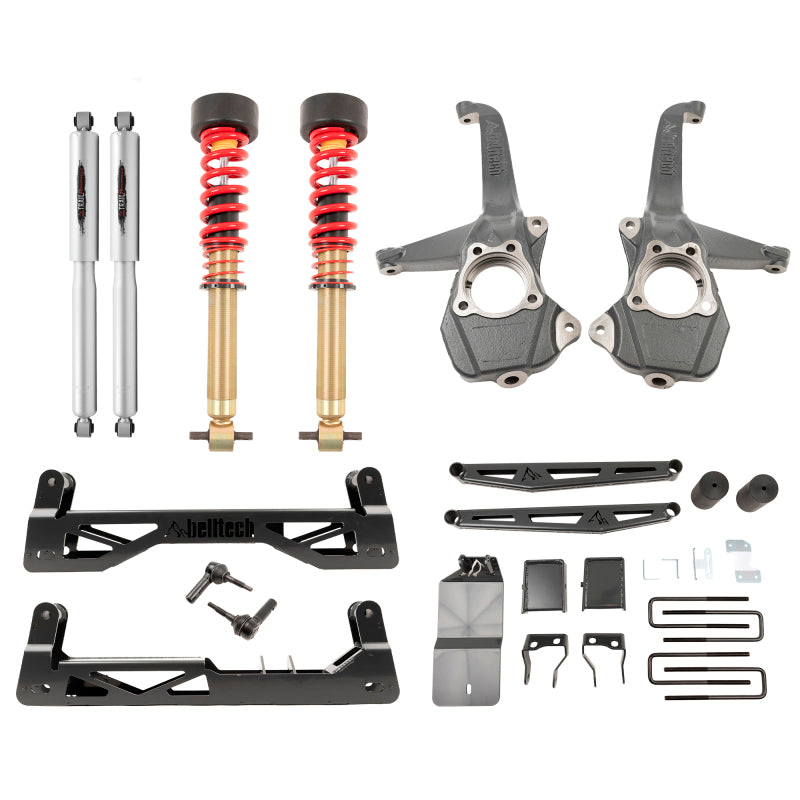 Kit de suspension Belltech 19-23 Chevrolet Silverado / GMC Sierra 1500 4WD 6 po à 8 po avec amortisseurs