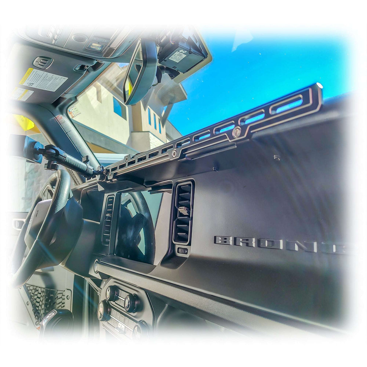 Dash Rail for 2021-2026 Ford Bronco Turn Offroad