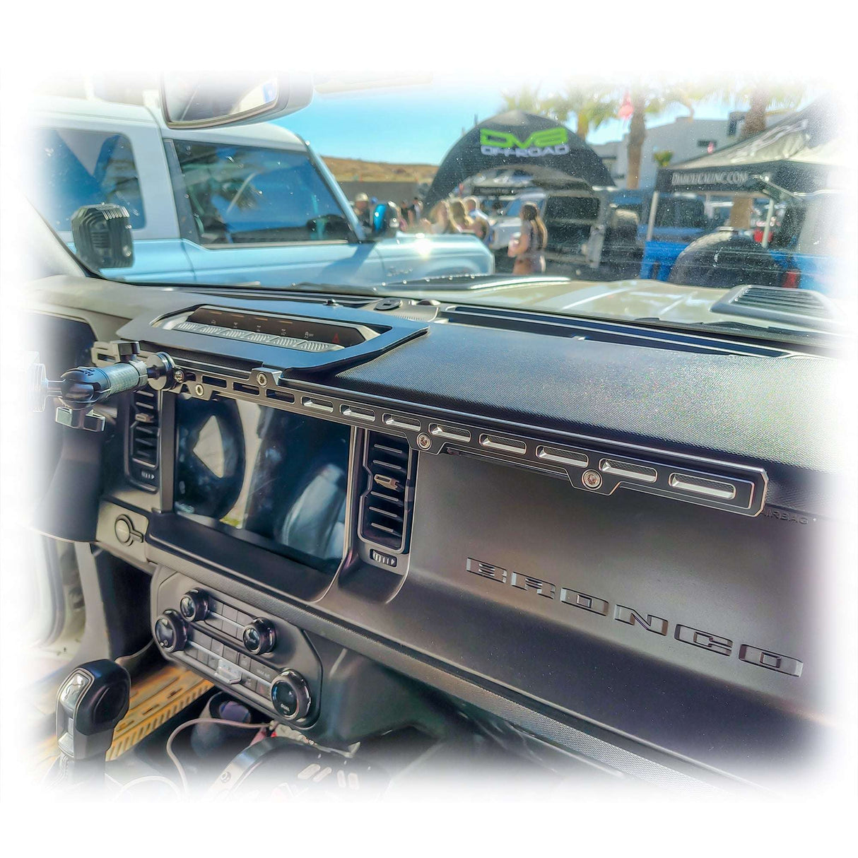 Dash Rail for 2021-2026 Ford Bronco Turn Offroad