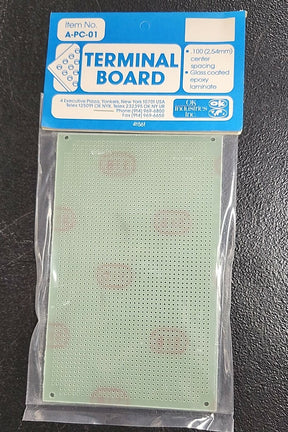 A-PC-01 Terminal Board 0.1" Spacing Epoxy Laminate TekShack