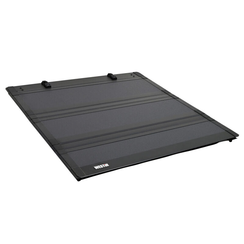 Westin 07-21 Toyota Tundra 5ft 7in Bed Hard Tri-Fold Tonneau Cover - Black