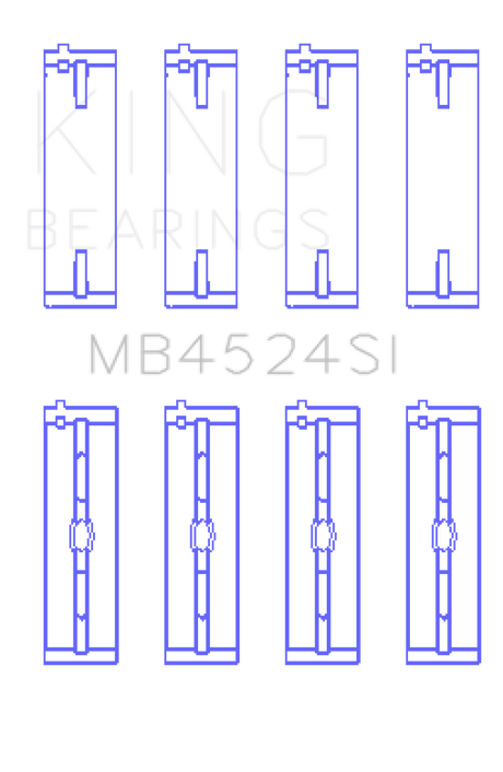 Ensemble de roulements principaux King Nissan VR38DETT / VQ35HR / VQ37HR