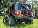 Rugged Ridge XOR Rear Bumper w/Swing Out Tire Carrier I '07- '18 Jeep JK Wrangler