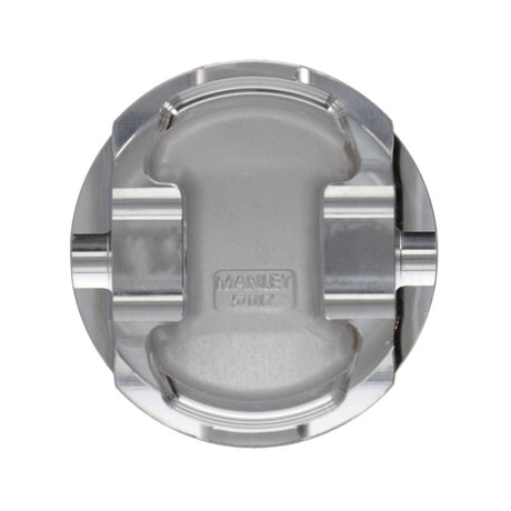 Ensemble de pistons plats Manley 90-94 Eclipse (6 boulons 4G63T) 85,5 mm + 0,5 mm avec alésage 8,5:1 avec segments