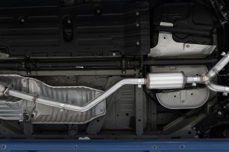 MBRP 21-22 Honda Ridgeline T304 Cat-Back en acier inoxydable de 2,5 pouces - Sortie arrière à double division