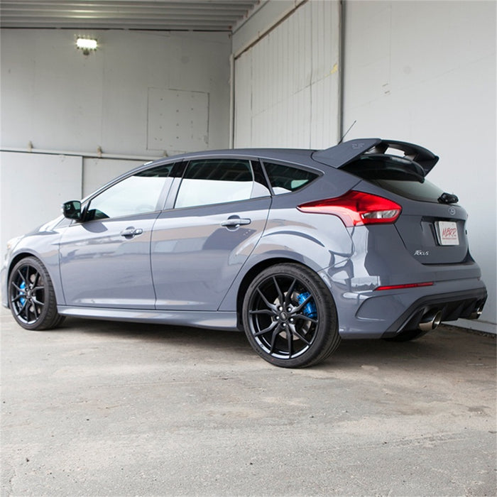 Échappement Cat-Back à double sortie aluminisé MBRP 2016+ Ford Focus RS 3 pouces