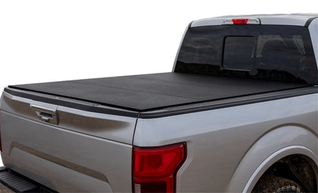 Housse de protection pliable en trois parties Access LOMAX pour Ford Maverick 2022+, caisse de 4 pi 5 po - Uréthane noir