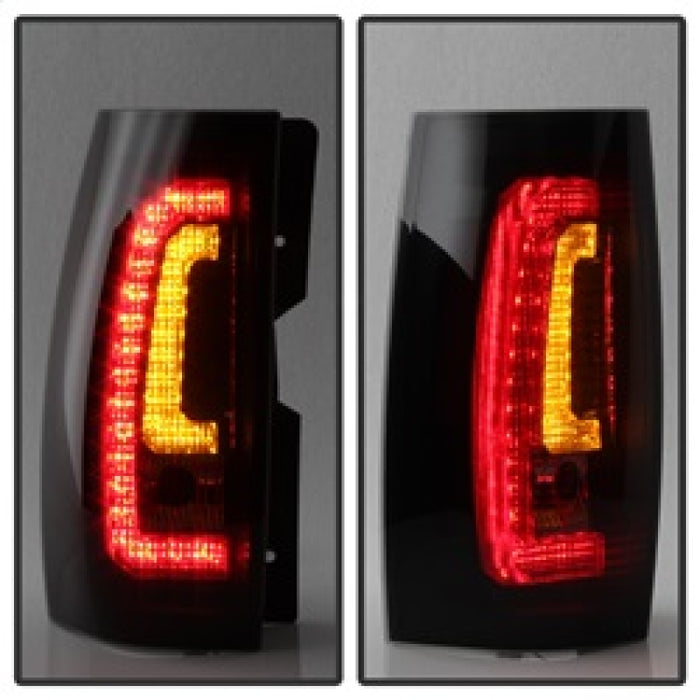 Spyder Chevy Suburban 07-14 V2 - Feux arrière à LED - Fumée noire ALT-YD-CSUB07V2-LED-BSM