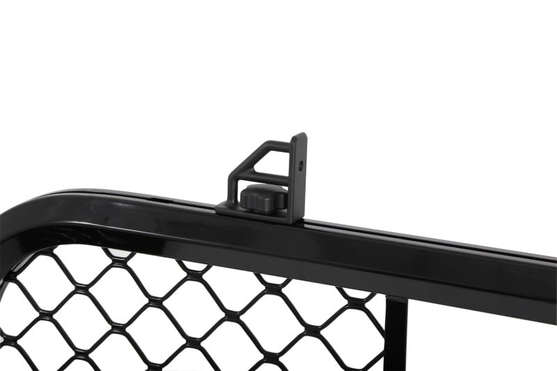 Deezee 99-16 Ford SuperDuty Cargo Management Cab Rack - Black Mesh