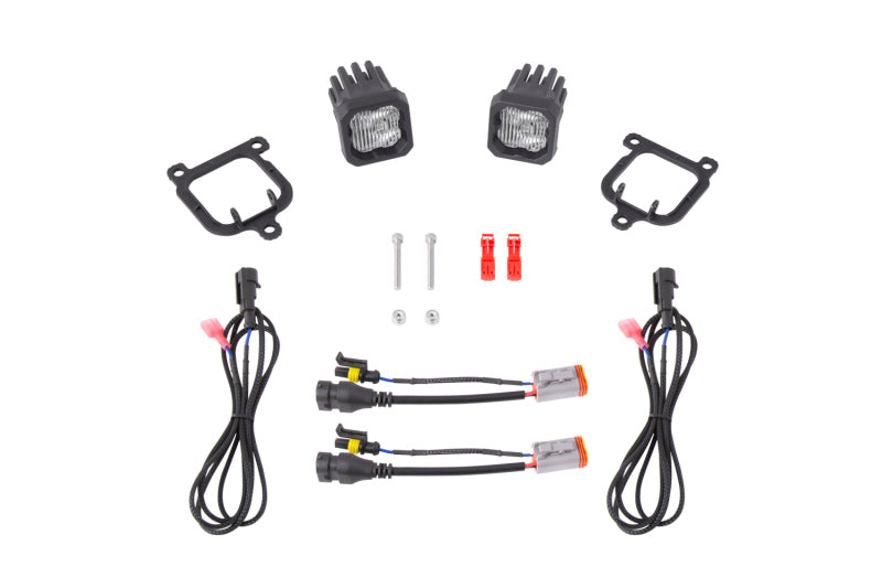 Kit de feux antibrouillard à LED Diode Dynamics 21-24 Ford Bronco Sport SSC1