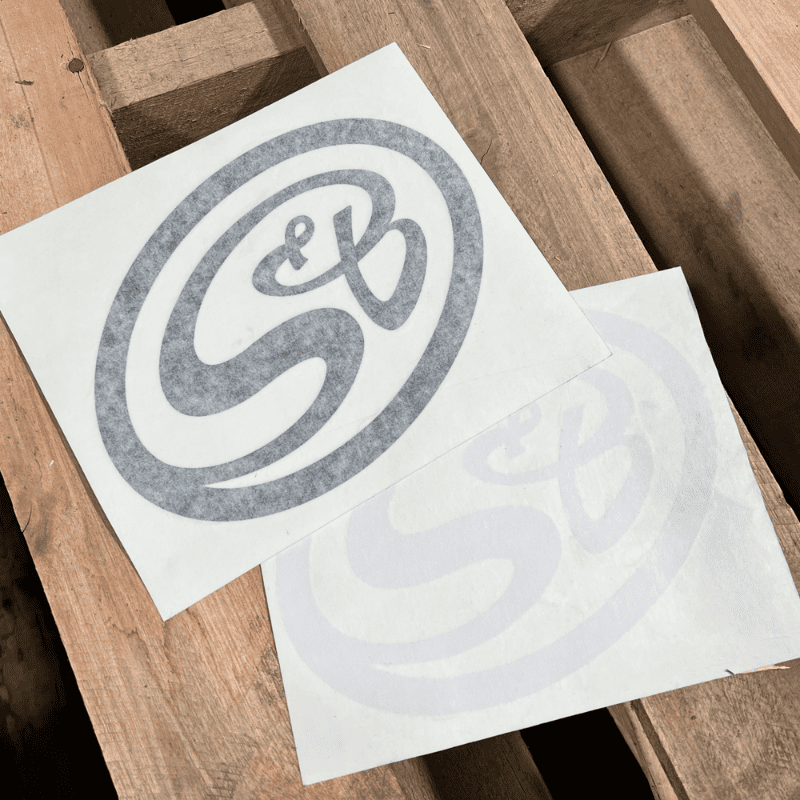 S&B Logo Premium 3M Decal (6" x 7") S&B