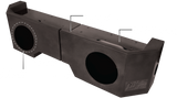 Can-Am® Defender HD10 Vented 10" Passenger Subwoofer Enclosure Unloaded | UTVS-DEF-VENC-PASS UTV Stereo